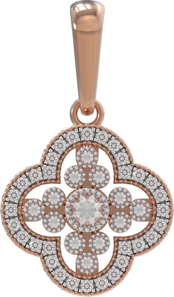 Подвеска из золота c бриллиантами