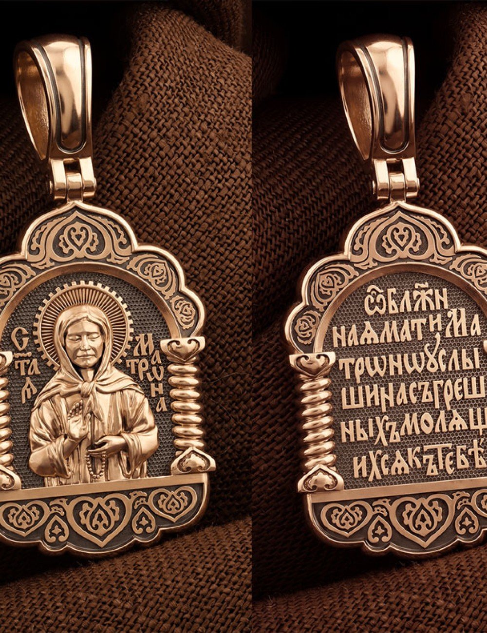 Образок из золота