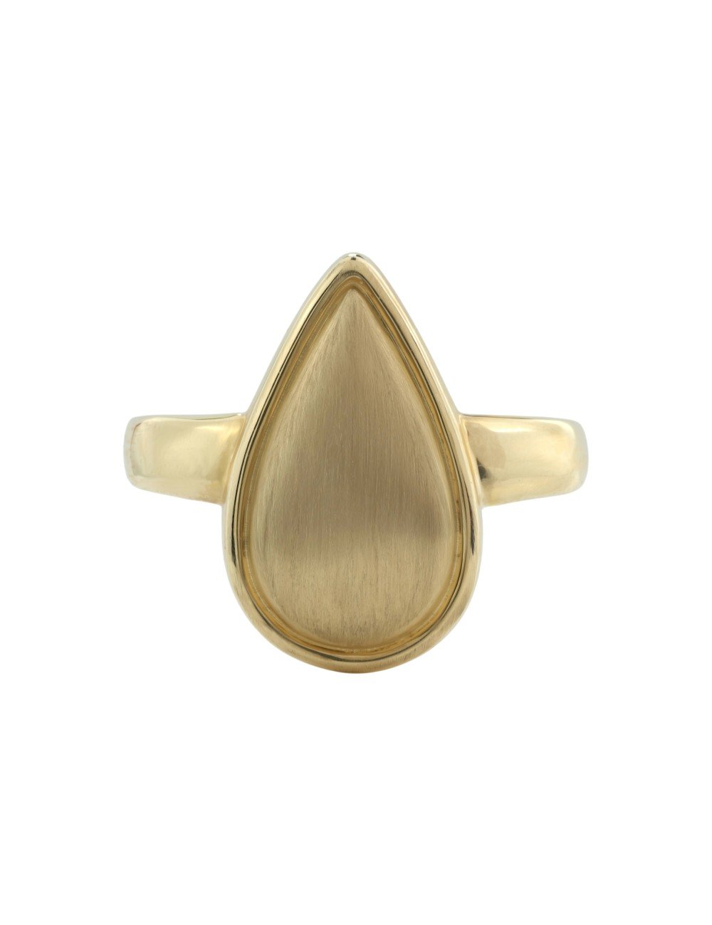 Кольцо из лимонного золота
