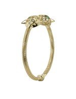 Браслет из лимонного золота c изумрудом