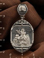 Образок из белого золота