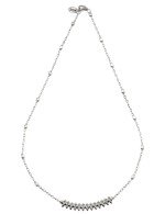 Колье из белого золота