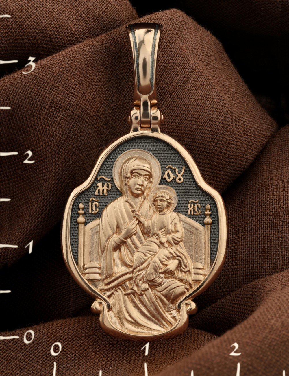 Образок из золота