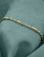 Браслет из лимонного золота