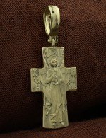 Крест из зелёного золота