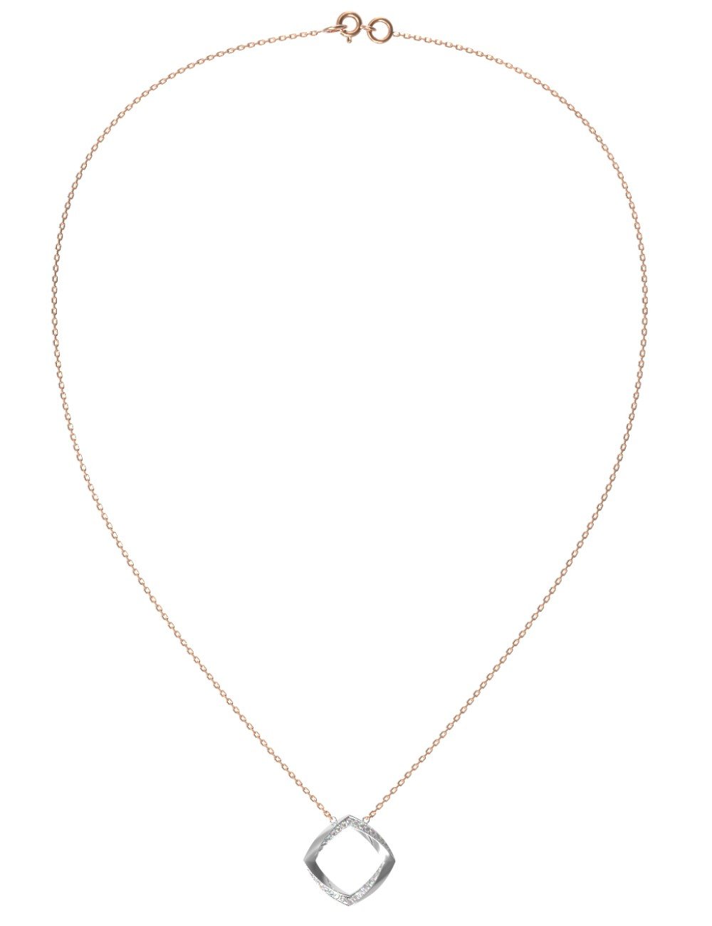 Колье из золота c бриллиантами