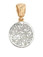 Подвеска из золота c эмалью