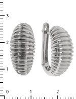 Серьги из белого золота