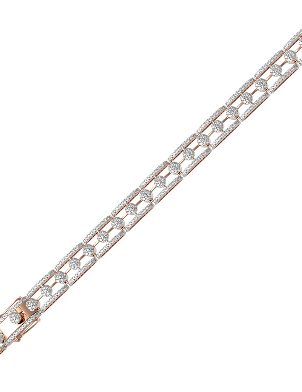 Браслет из золота c бриллиантами