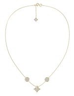 Колье из лимонного золота c бриллиантами