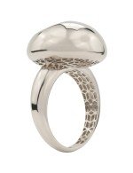 Кольцо из белого золота c бриллиантами