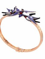 Браслет из золота c эмалью