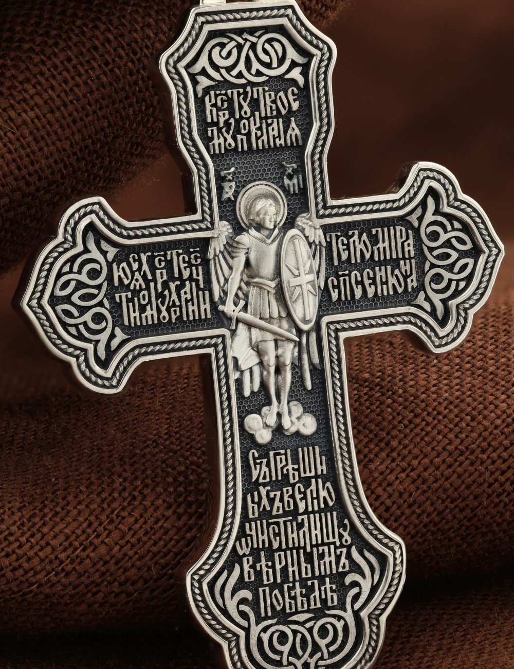 Крест из серебра 925 пробы