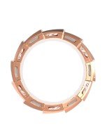 Кольцо из золота c бриллиантами и перламутром