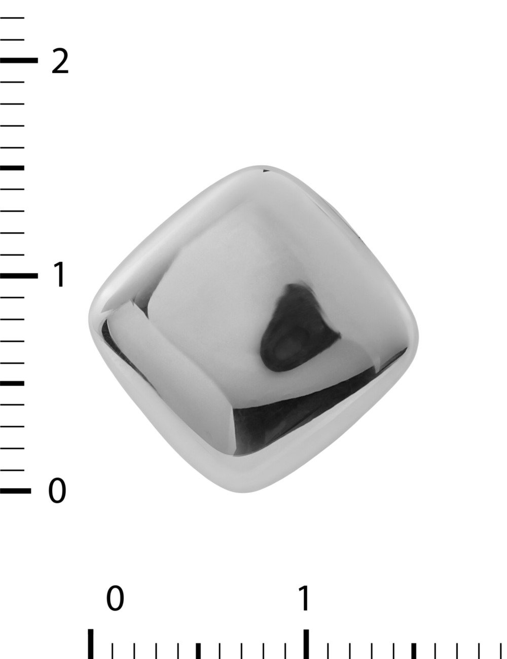 Подвеска из белого золота