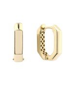 Серьги из лимонного золота