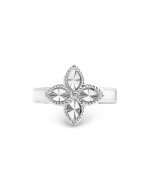 Кольцо из белого золота