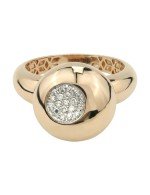 Кольцо из золота c бриллиантами