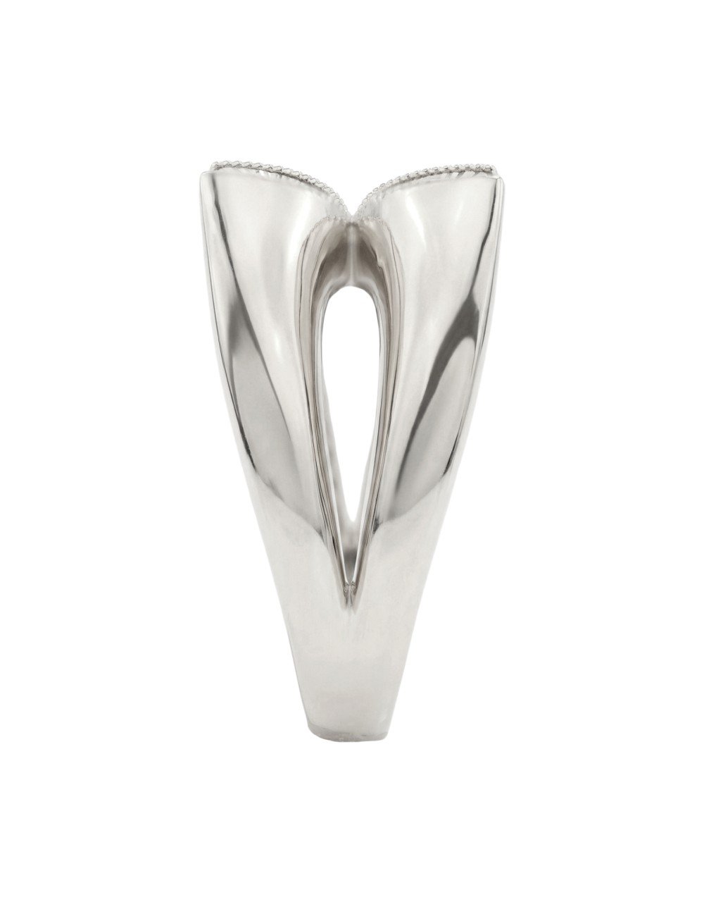 Кольцо из белого золота