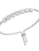 Браслет из белого золота c бриллиантами