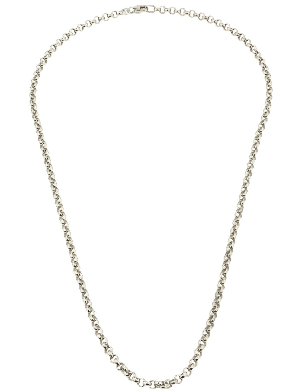 Цепь из белого золота