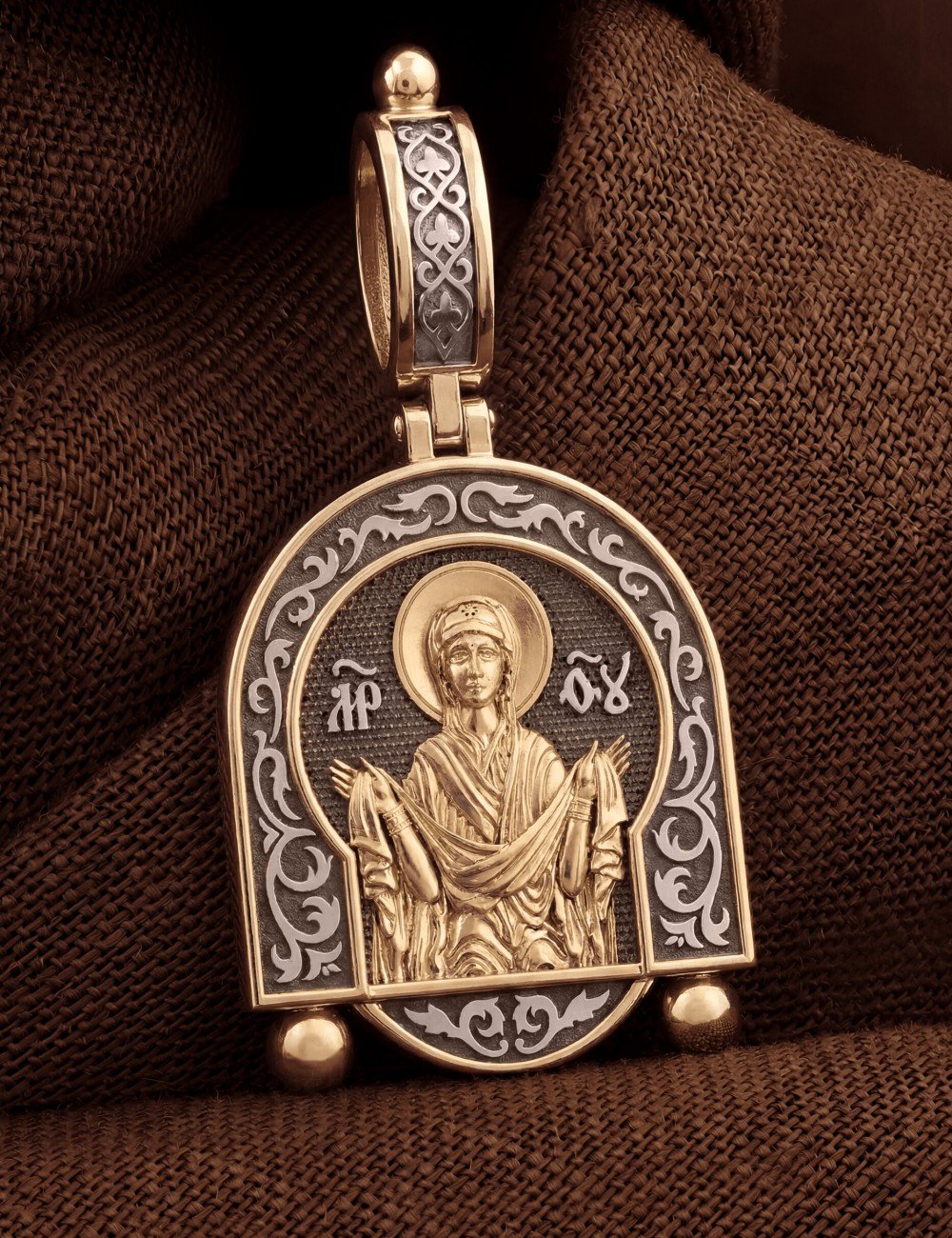 Образок из золота 585 пробы