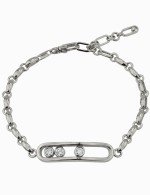 Браслет из белого золота c бриллиантами