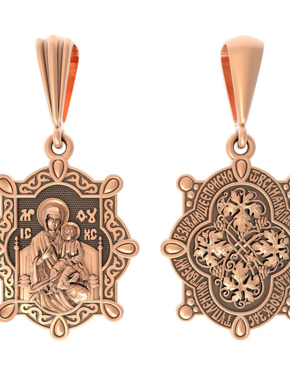 Образок из золота