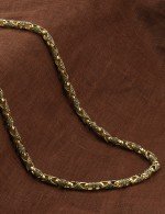 Цепь из лимонного золота