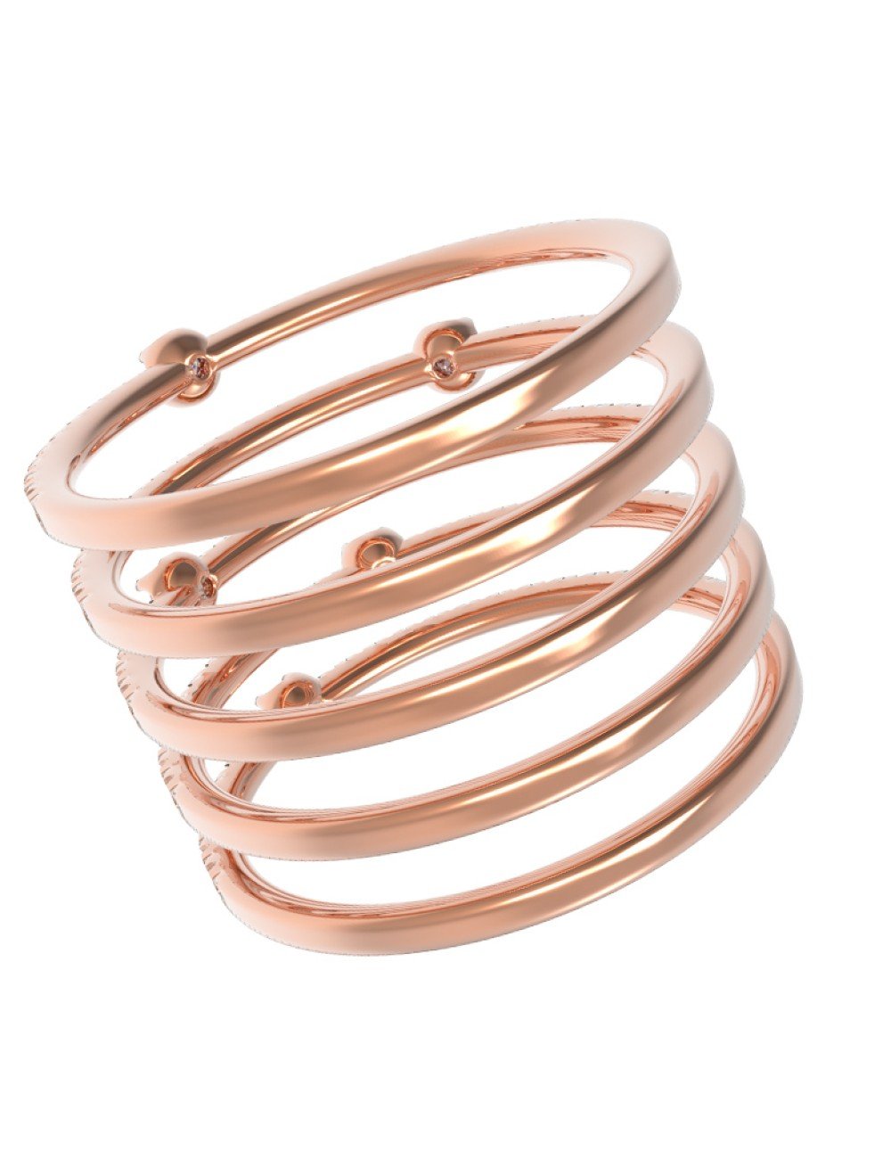 Кольцо из золота c бриллиантами