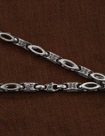 Цепь из белого золота