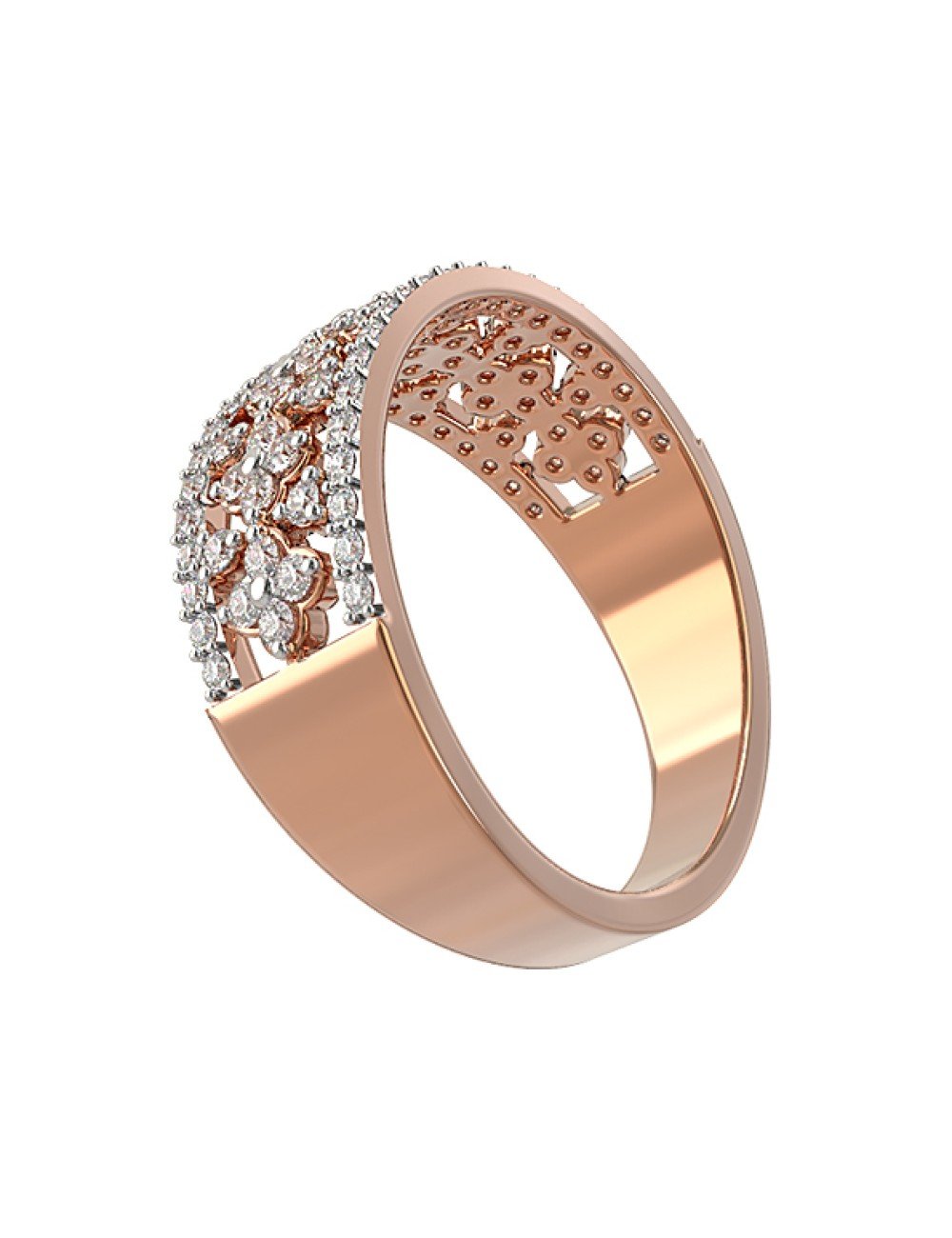 Кольцо из золота c бриллиантами