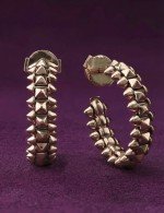 Серьги из розового золота