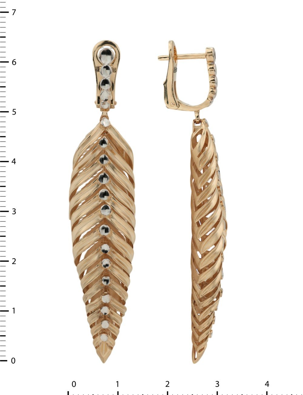 Серьги из золота