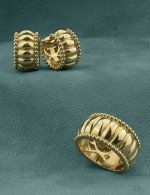 Кольцо из лимонного золота