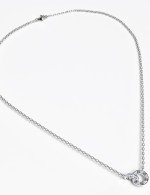 Колье из белого золота c бриллиантами