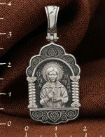 Образок из белого золота