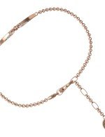 Браслет из золота c бриллиантами и перламутром