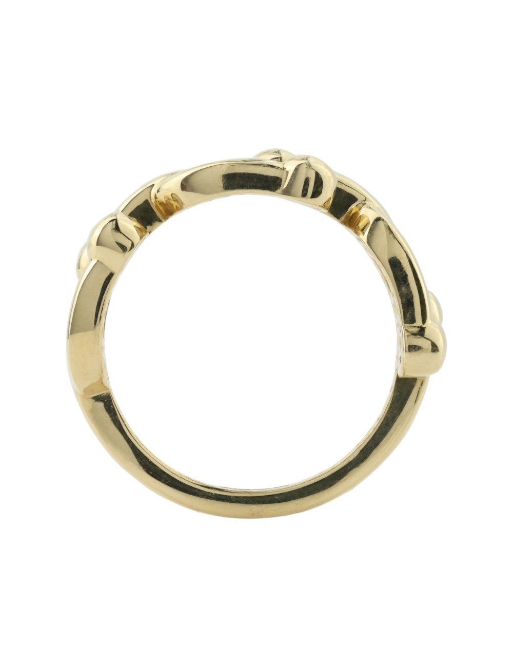 Кольцо из лимонного золота