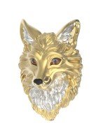 Кольцо из лимонного золота c эмалью