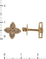 Серьги из золота c бриллиантами