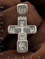 Крест из серебра 925 пробы