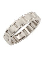 Кольцо из белого золота