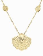 Колье из лимонного золота