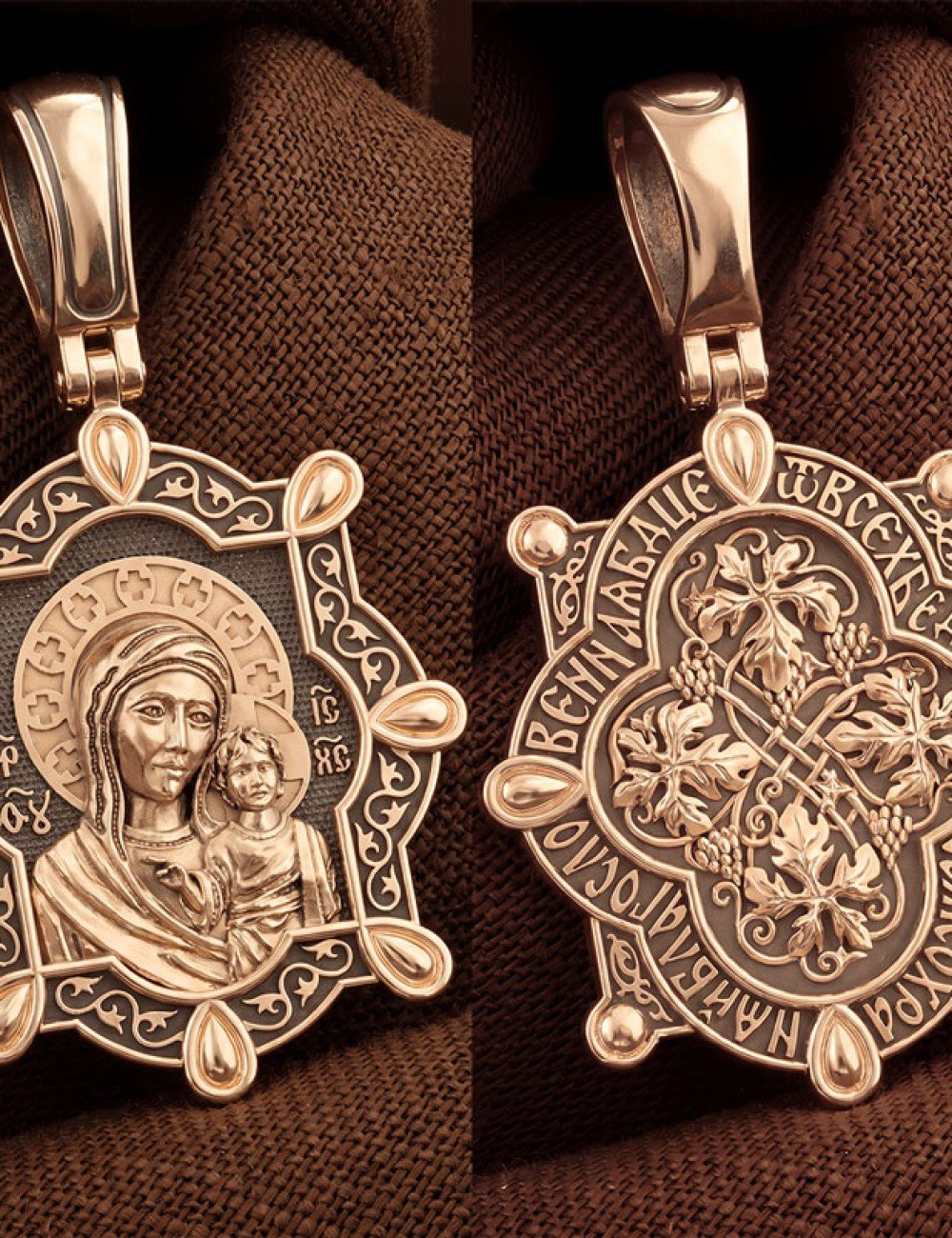 Образок из золота