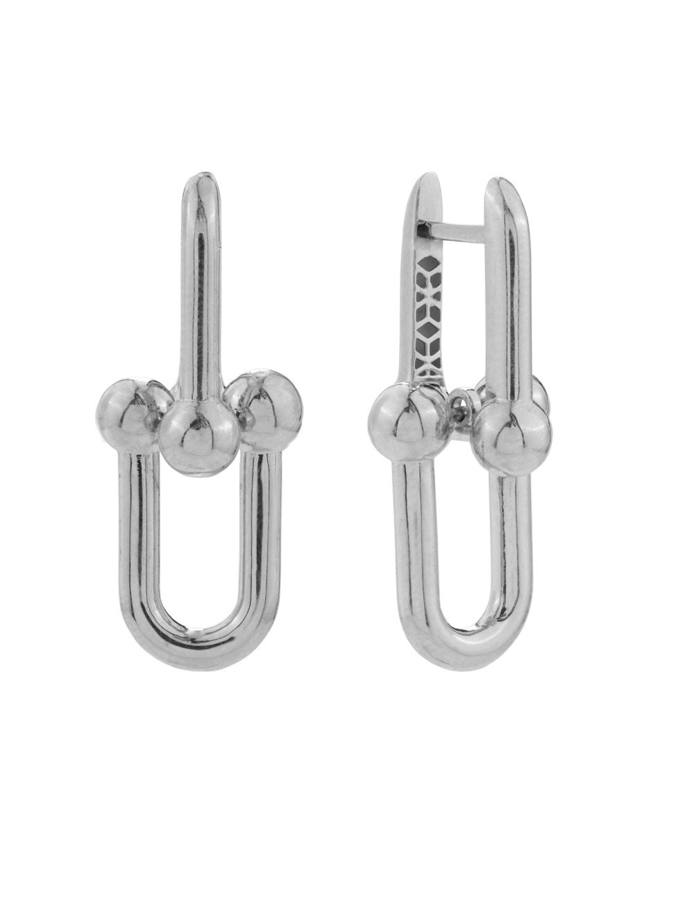 Серьги из белого золота