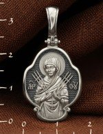 Образок из белого золота