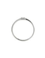 Кольцо из белого золота c бриллиантами