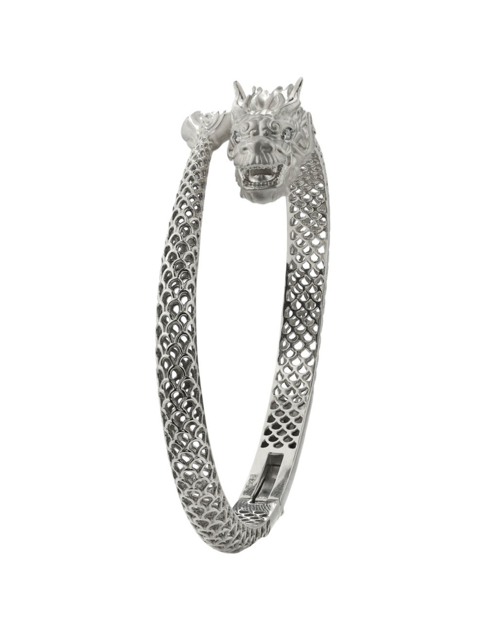 Браслет из белого золота c бриллиантами