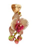 Подвеска из золота c эмалью